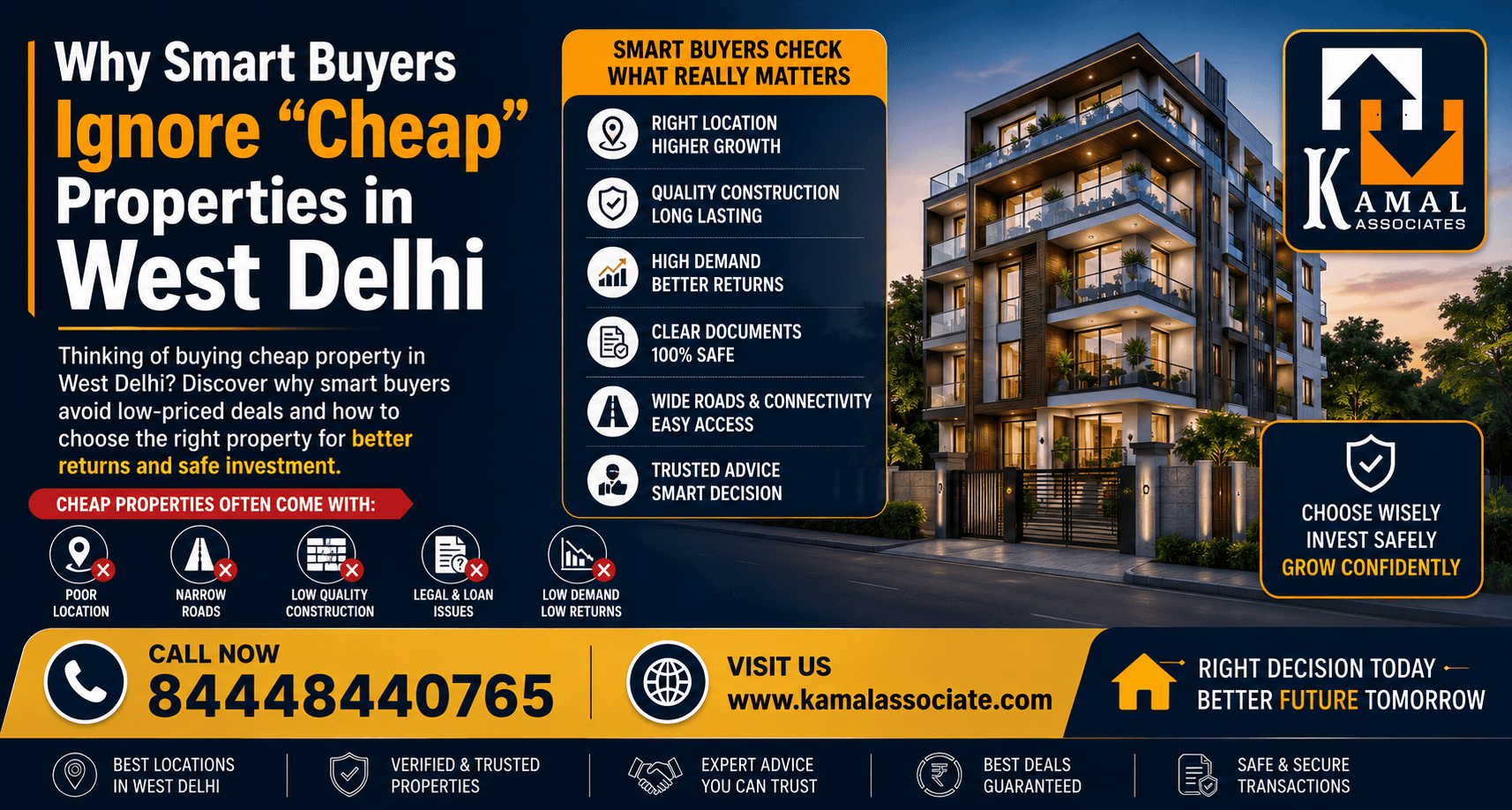 Why Smart Buyers Ignore “Cheap” Properties in West Delhi